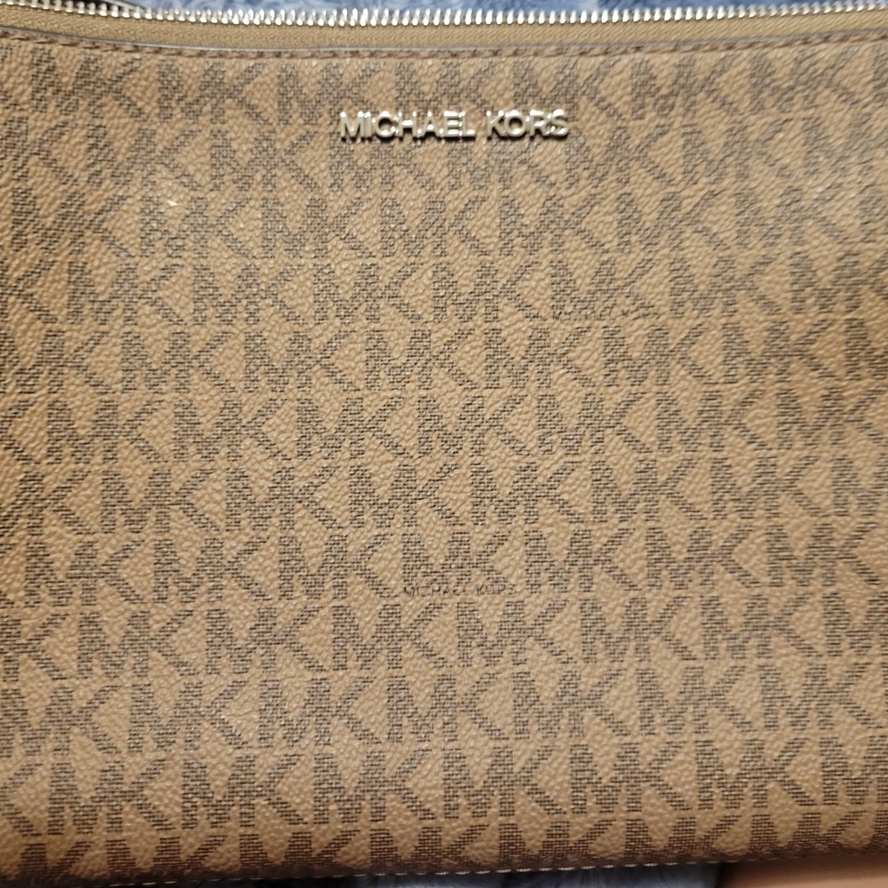Michael Kors Monogram Clutch